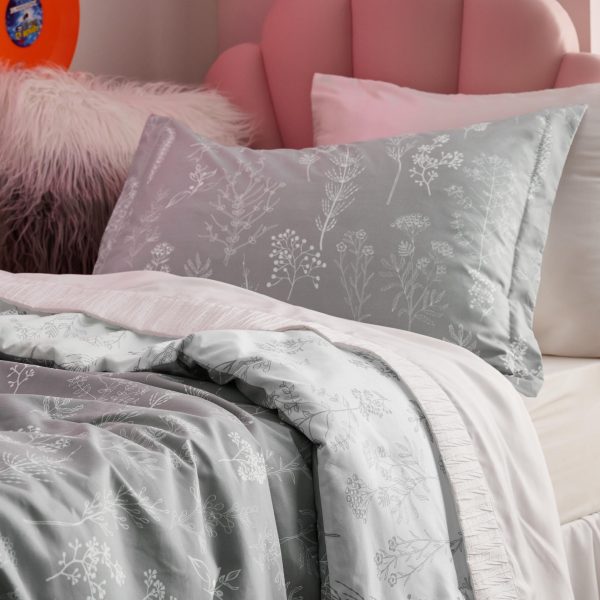 Bedsure | 2/3 Pcs Floral Printed Reversible Comforter Set with Soft Designed Plants Pattern Bedding Set - Image 66