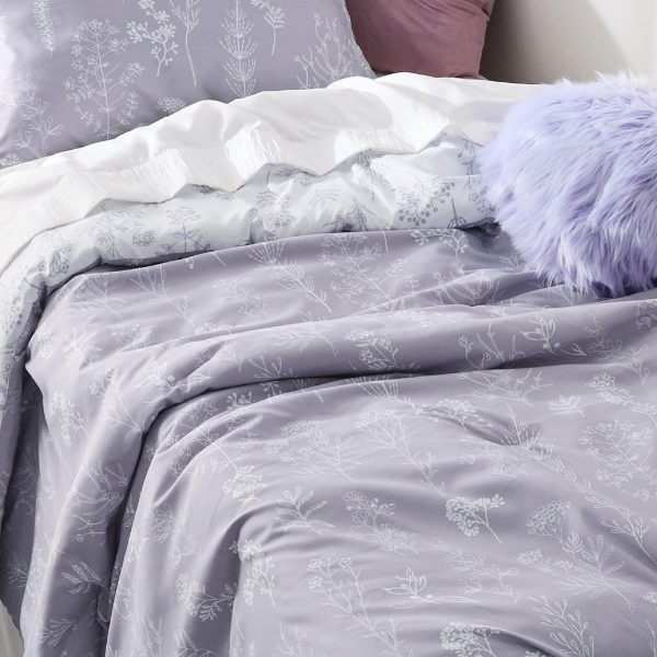 Bedsure | 2/3 Pcs Floral Printed Reversible Comforter Set with Soft Designed Plants Pattern Bedding Set - Image 78