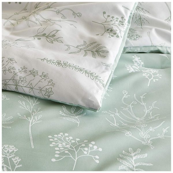 Bedsure | 2/3 Pcs Floral Printed Reversible Comforter Set with Soft Designed Plants Pattern Bedding Set - Image 194