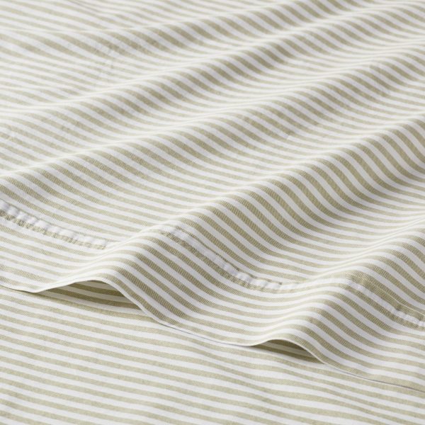 250 Thread Count Organic Percale Sheet Set - Threshold™ - Image 3