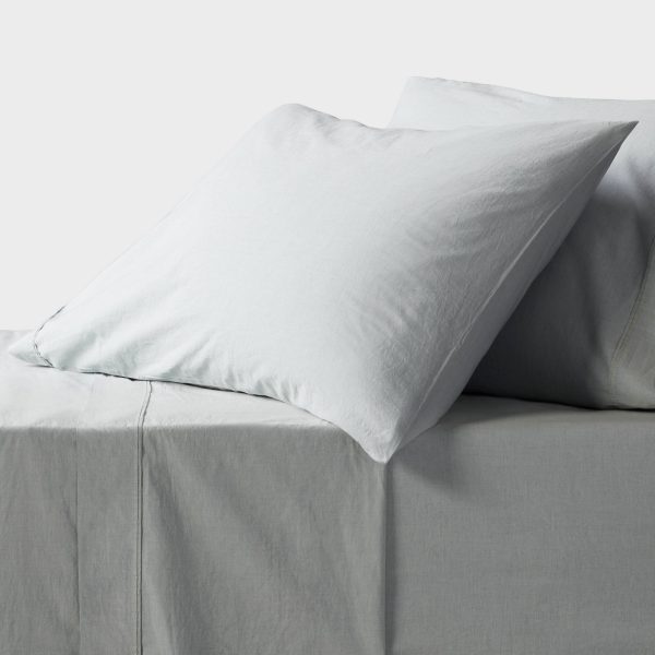 250 Thread Count Organic Percale Sheet Set - Threshold™ - Image 9