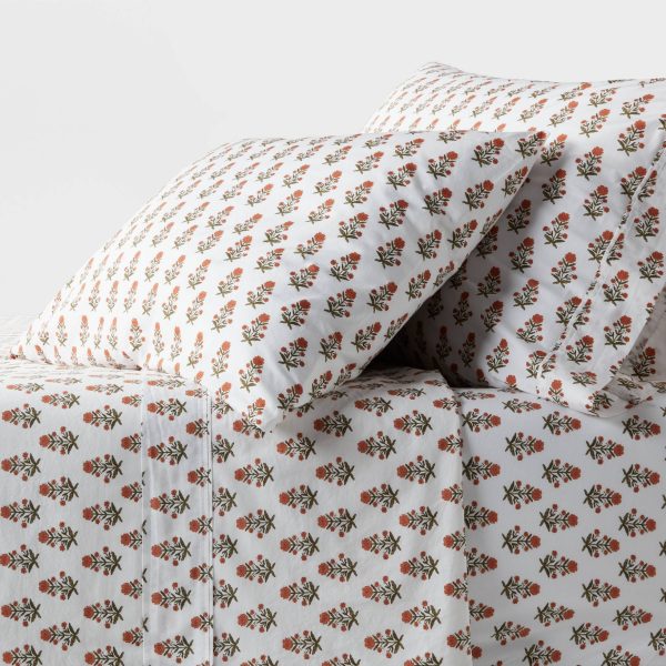 250 Thread Count Organic Percale Sheet Set - Threshold™ - Image 17