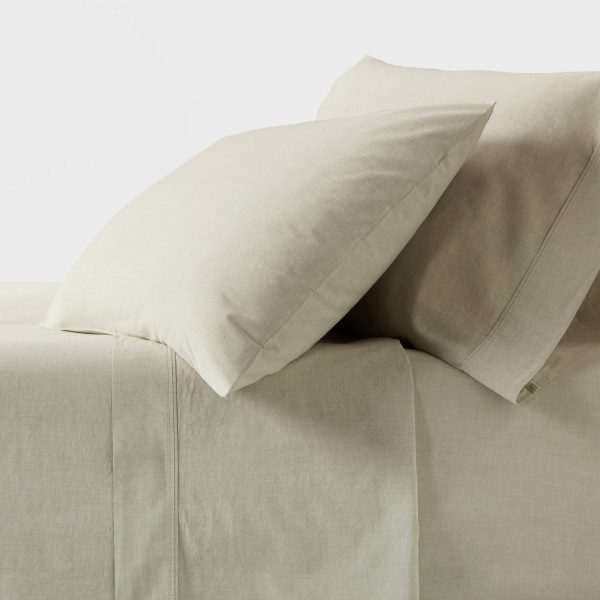 250 Thread Count Organic Percale Sheet Set - Threshold™ - Image 29