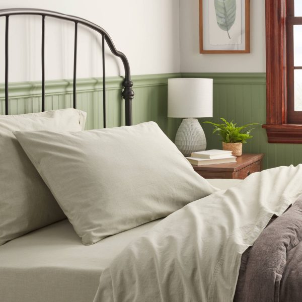 250 Thread Count Organic Percale Sheet Set - Threshold™ - Image 30